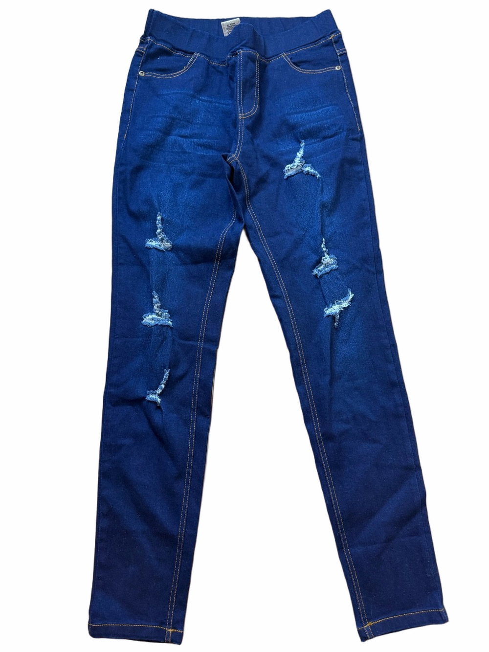 Jvini Distressed Pull On Jeans Small